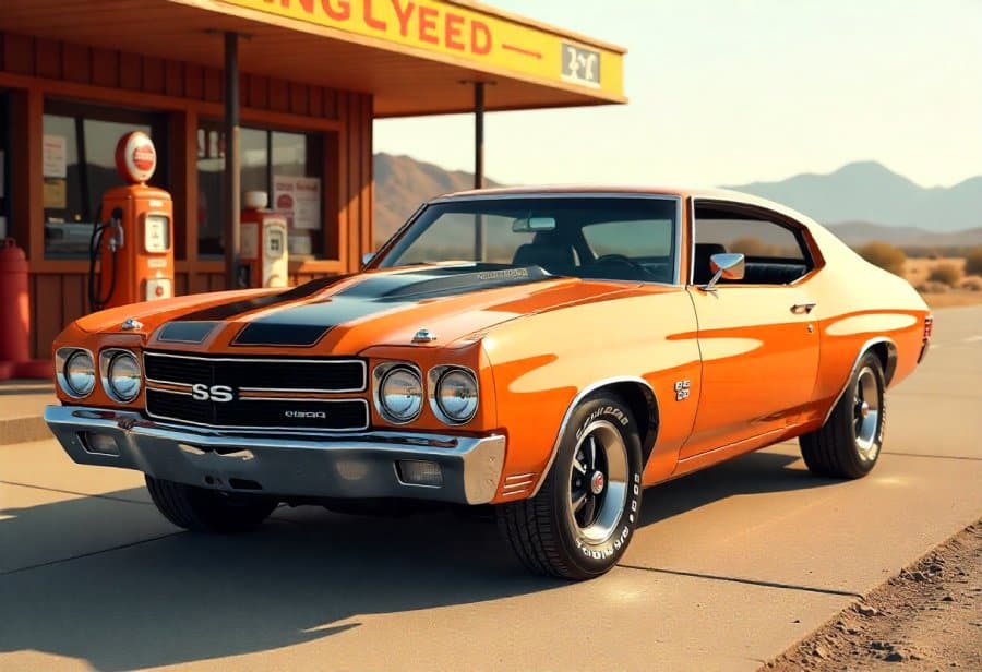 Step into a time when horsepower ruled and style was king of the road