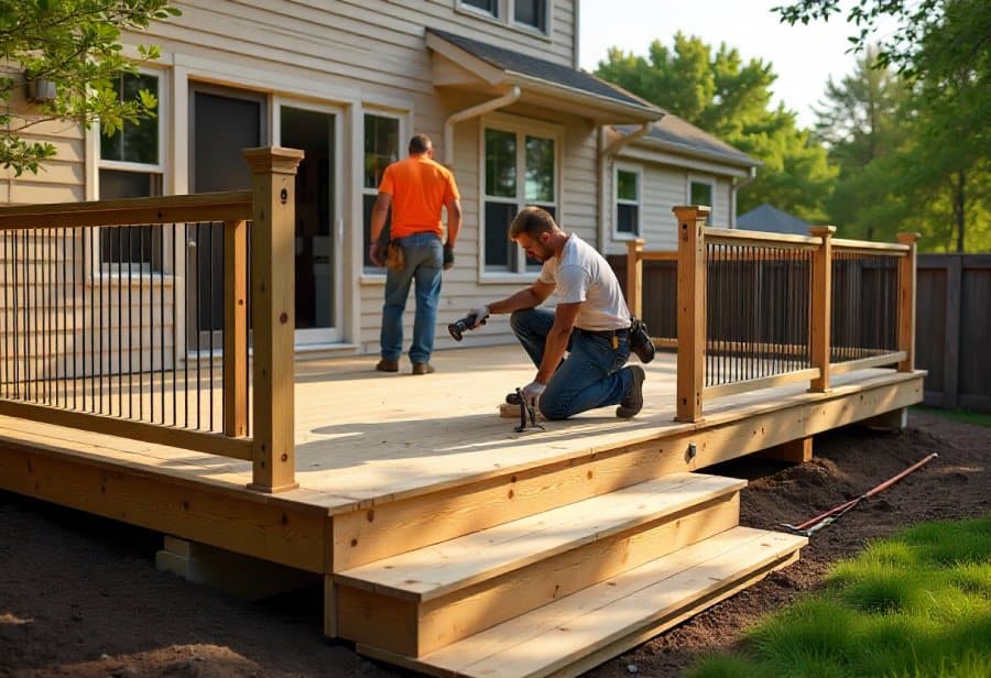 Transform ordinary yards into extraordinary retreats with a bespoke deck masterpiece